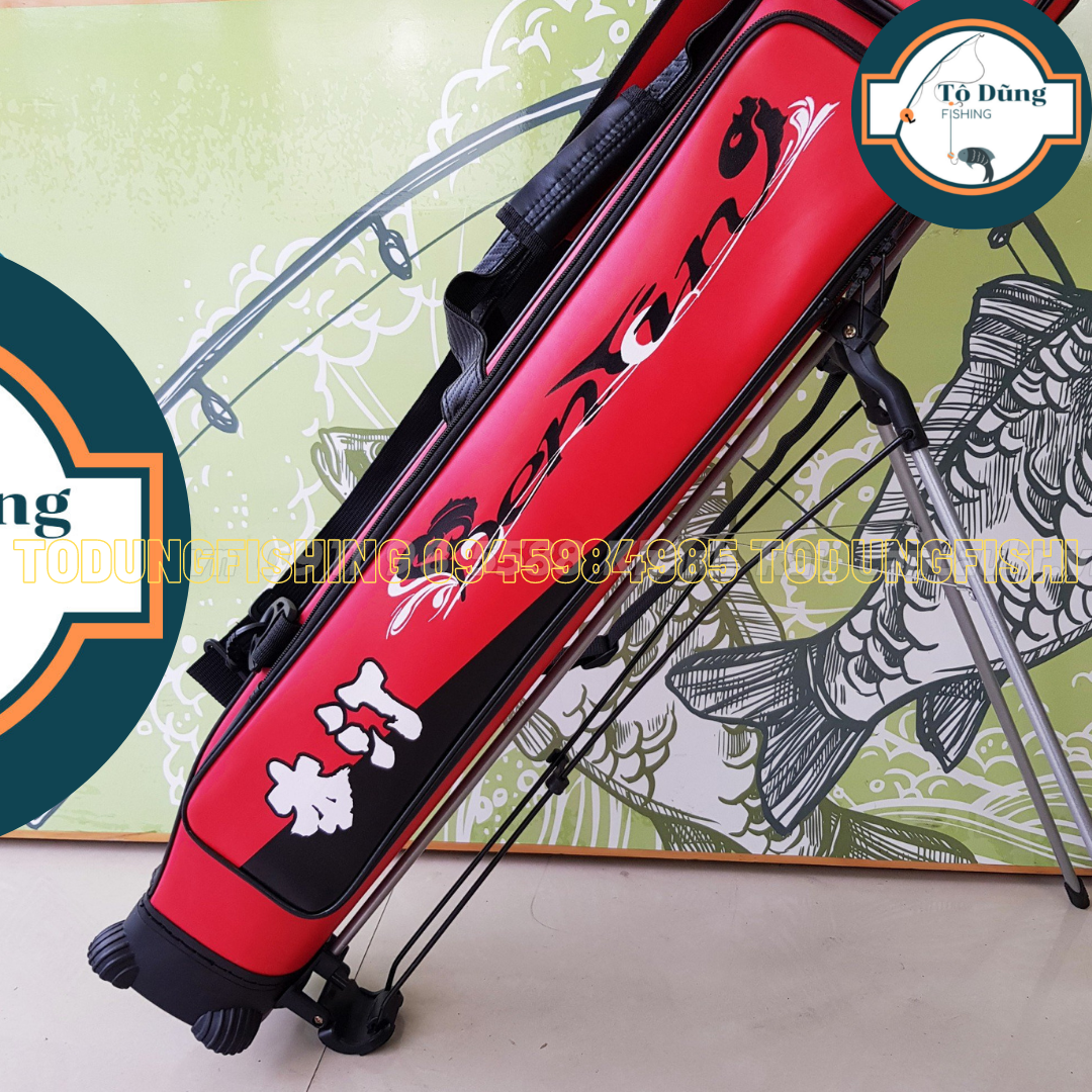 T&uacutei da đựng đồ c&acircu Benting - Đỏ Đen 1m25