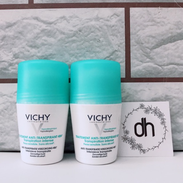 Lăn Khử Mùi Vichy Pháp 50Ml