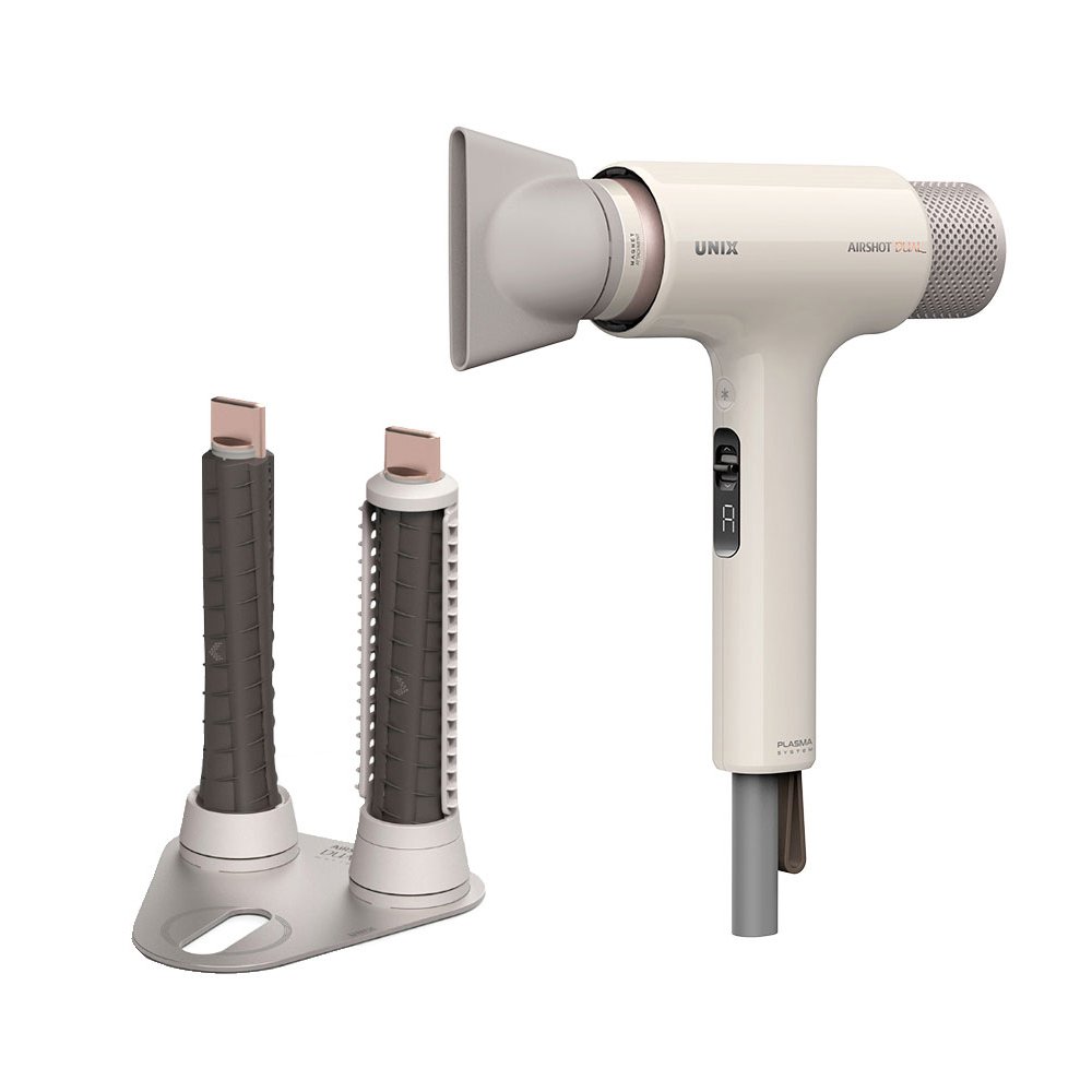 Máy sấy tóc tạo kiểu đa năng UNIX Dual Motion UN-D1970 - 1650W, màu Đen