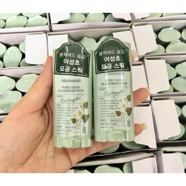 Thanh Lăn Mụn Đầu Đen Mamonde Mẫu Mới Nhất