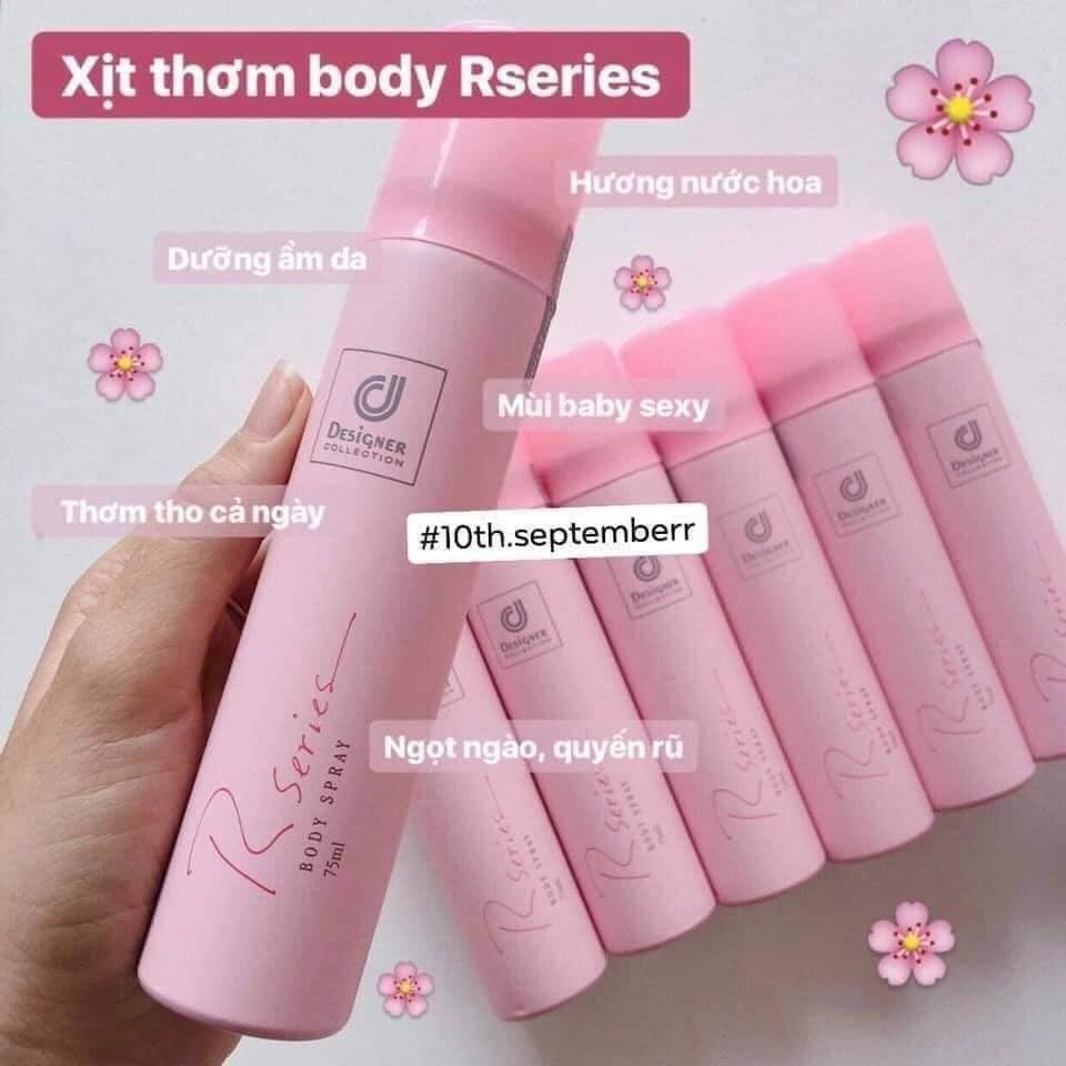 Xịt thơm body hương nước hoa rseries Thái Lan cam kết hàng đúng mô tả chất lượng đảm bảo an toàn đến sức khỏe người sử dụng đa dạng mẫu mã màu sắc kích cỡ