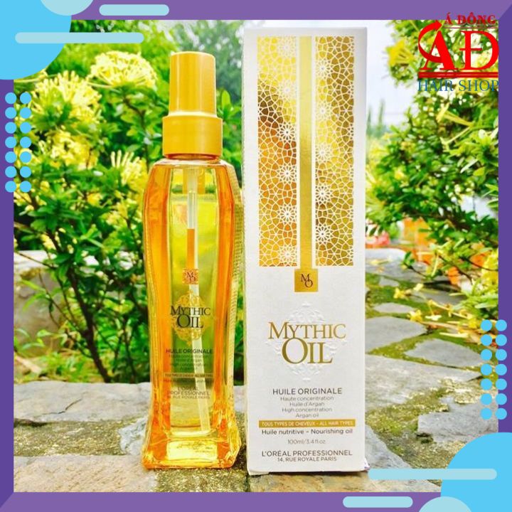 Serum Dưỡng Tóc Loreal Mythic Oil Nourishing Oil For All Hair Types 100Ml