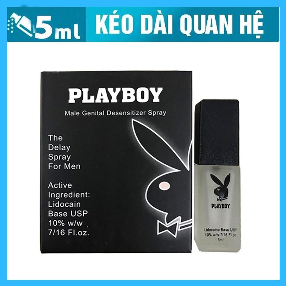 Chai Xịt Hỗ Trợ Chống Xuất Tinh Sớm Playboy Xịt Ngoài Da Không Gây Tác Dụng Phụ