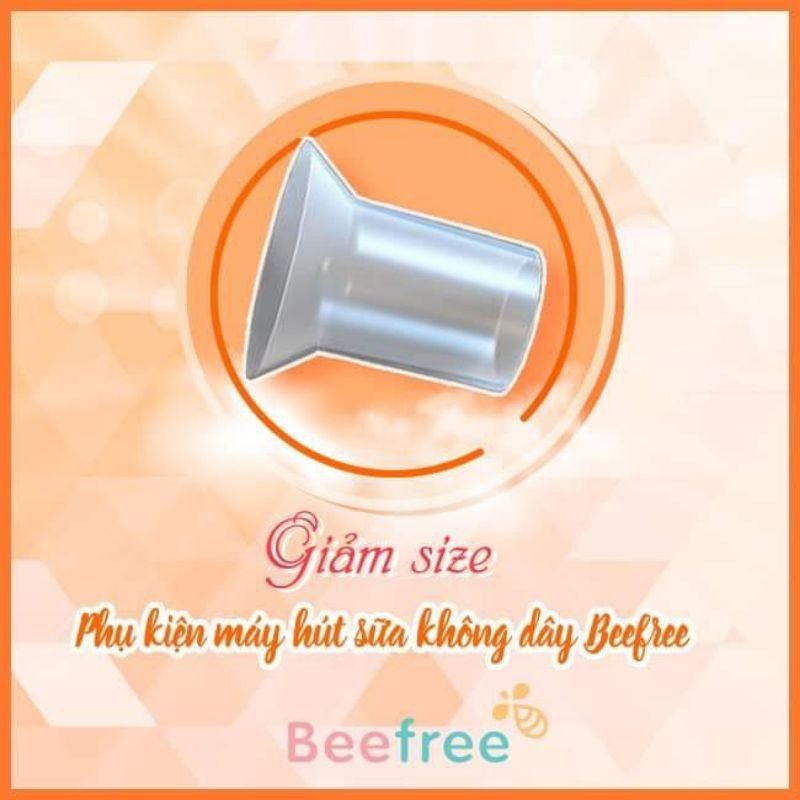 [Hcm]Đệm Giảm Size Beefree Nhật Dùng Được Cho Các Phễu Hút Sữa Size 25 24Mm