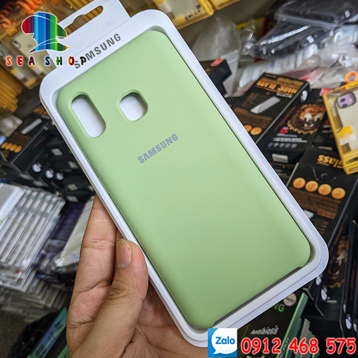 Ốp lưng chống bẩn Samsung Galaxy A20 A30 SM-A305 - Chống sốc - Nhựa dẻo - Bên trong có lot nhung / Case Samsung A20 A30
