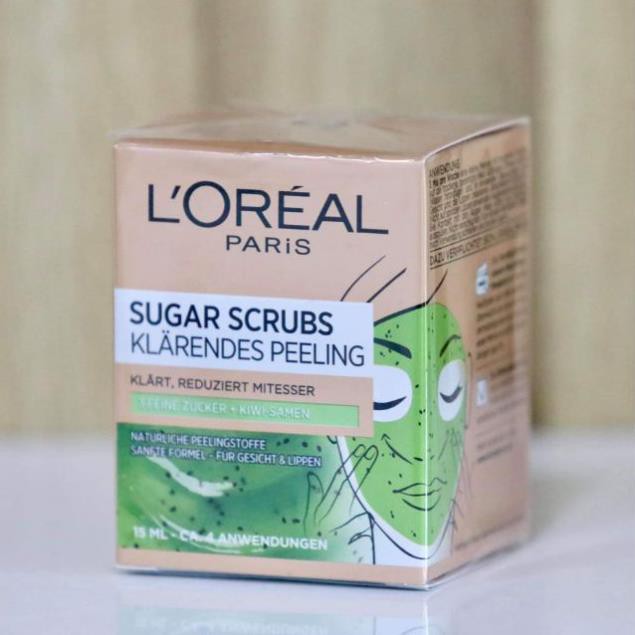 Tẩy Da Chết Loreal Chiết Xuất Từ Đường Và Kiwi