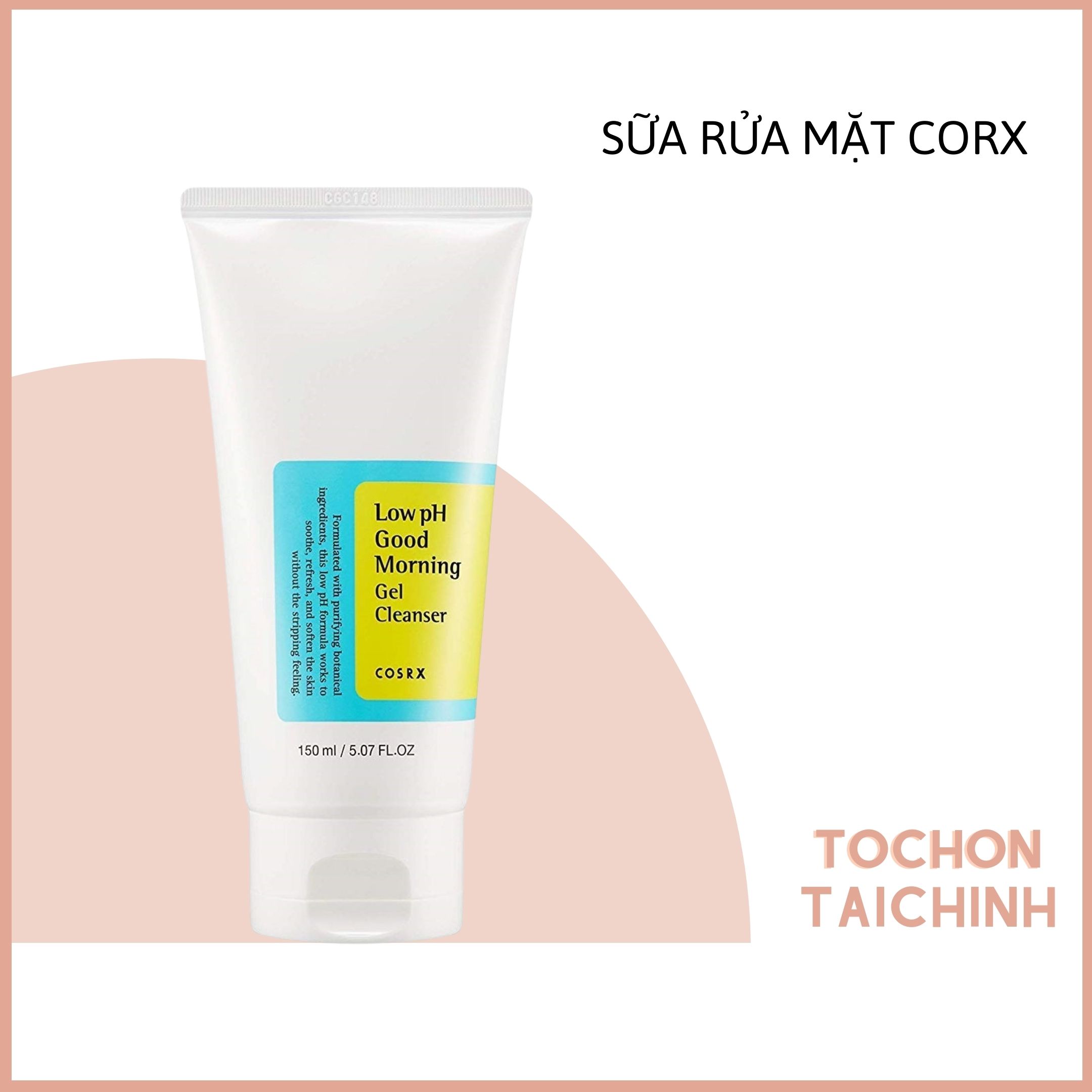 Sữa Rửa Mặt Cosrx Low Ph Good Morning Gel Cleanser Dạng Gel Chiết Từ Dầu C&Acircy Tr&Agrave (Tớ Chọn T&Agravei Ch&Iacutenh)