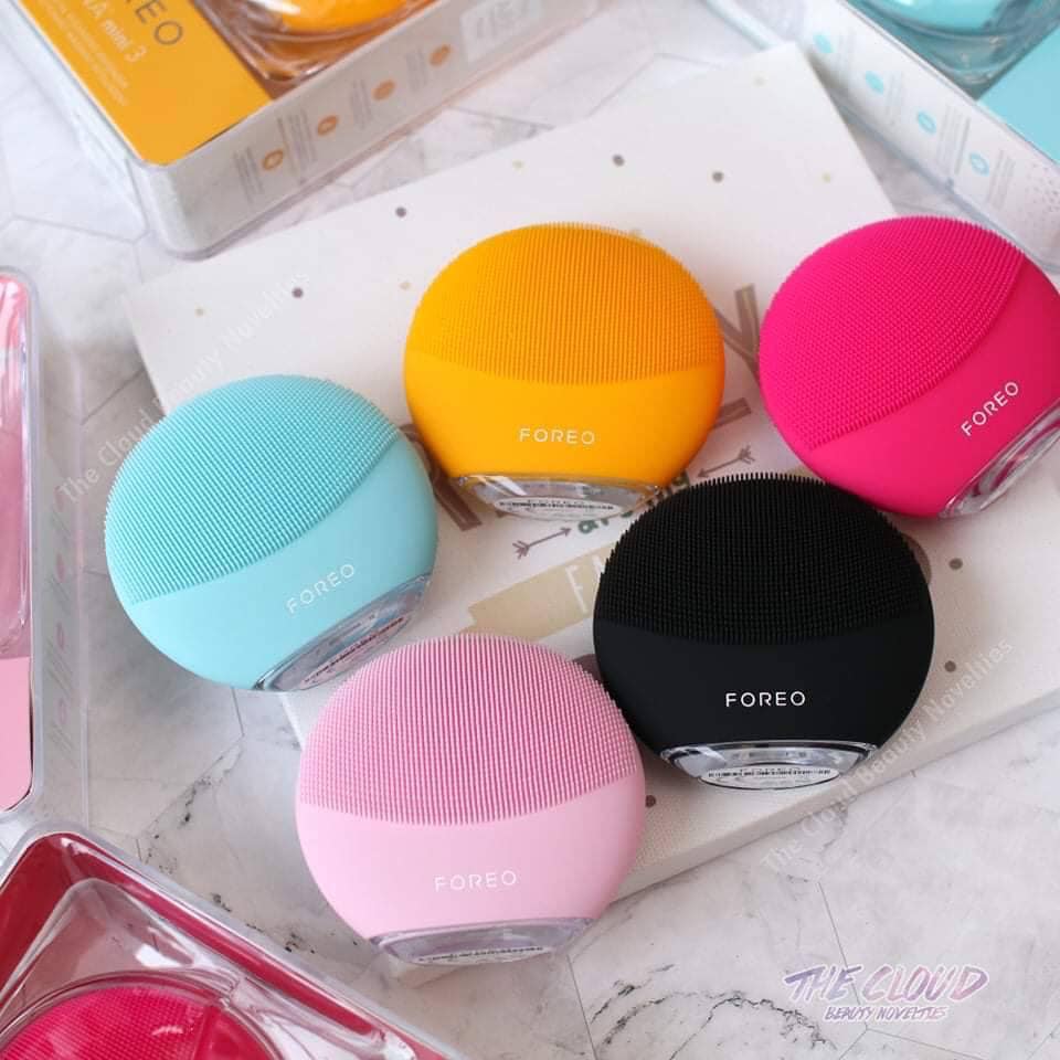 Máy Rửa Mặt Foreo Luna Mini 3 Dành Cho Da Thường Da Hỗn Hợp Và Da Nhạy Cảm - Chức Năng Làm Sạch Da Tẩy Tế Bào Chết - Designed In Sweden - Bảo Hành 24 Tháng