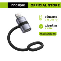 Đầu chuyển đổi L to USB-C OTG Innostyle FlexiLink Adapter chính hãng bền bỉ nhỏ gọn ST-540GY