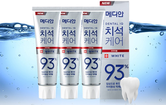 Kem Đánh Trắng Răng Median 93% Tooth - Paste Màu Trắng 120Gr