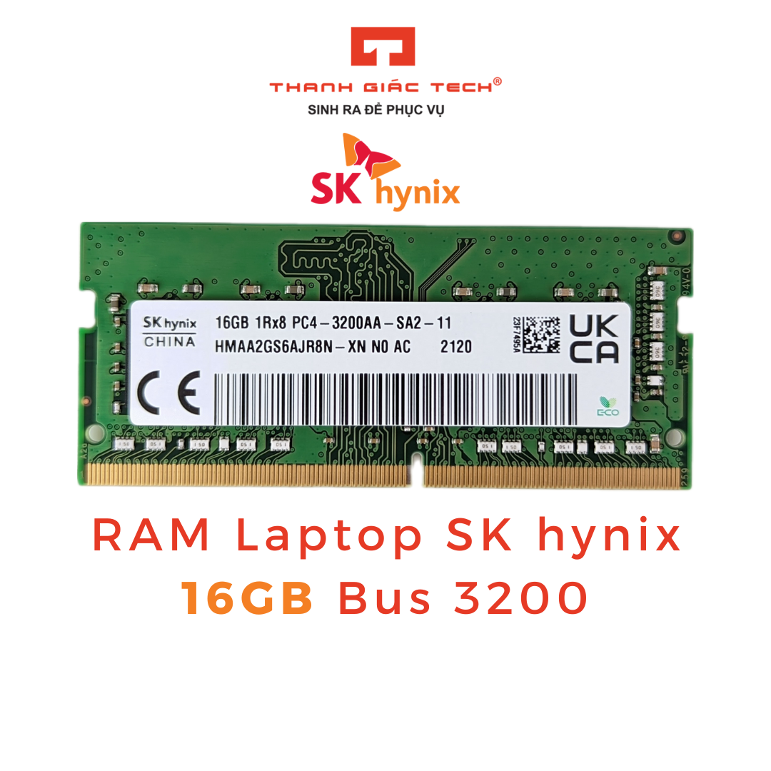 RAM Laptop SK hynix 16GB DDR4 Các Bus 2133 2400 2666 3200 - Bảo Hành 3 Năm