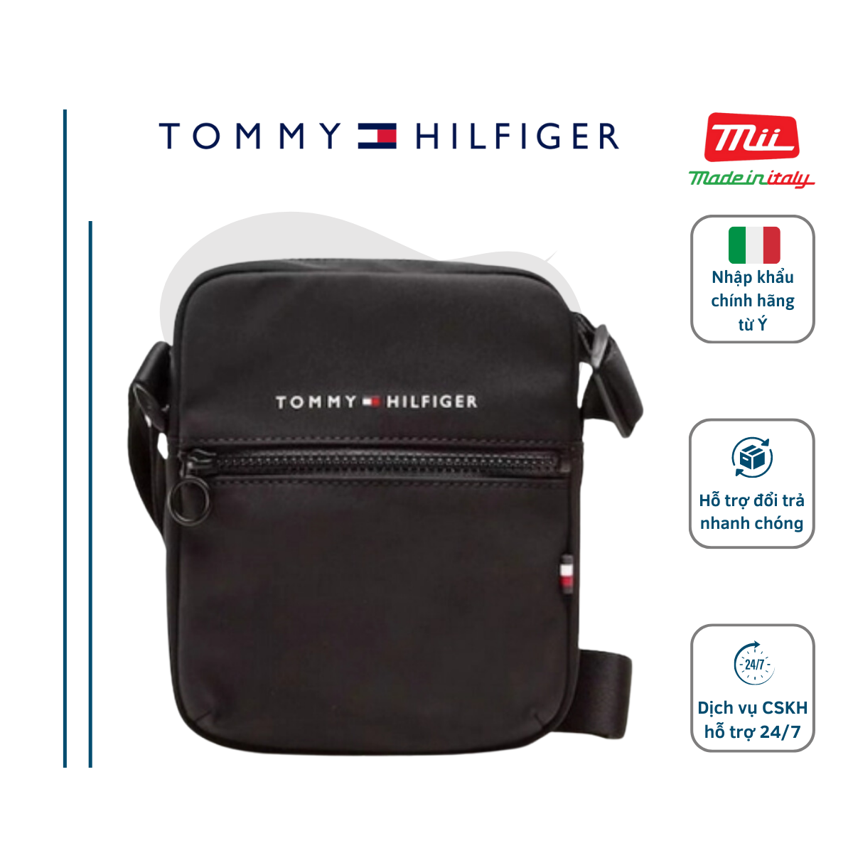 10 Mẫu túi xách Tommy Hilfiger chính hãng siêu đẹp trong năm 2021