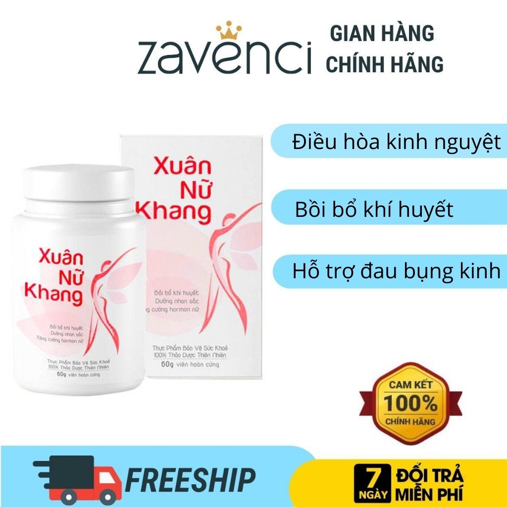 Xuân Nữ Khang Đẹp Da Điều Hòa Kinh Nguyêt - Đông Dược Vũ Đức