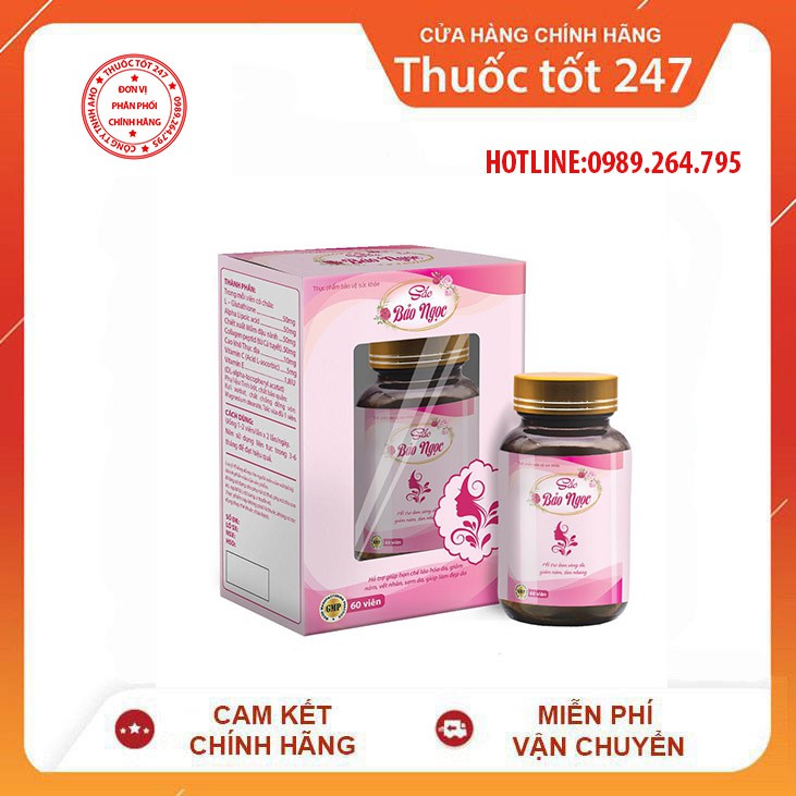 ✅Sắc Bảo Ngọc trắng da hết nám
