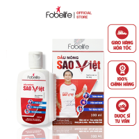 Dầu Nóng Sao Việt Xoa Bóp Chấn Thương Giúp Tan Máu Bầm Bong Gân - Chai 60/100ml