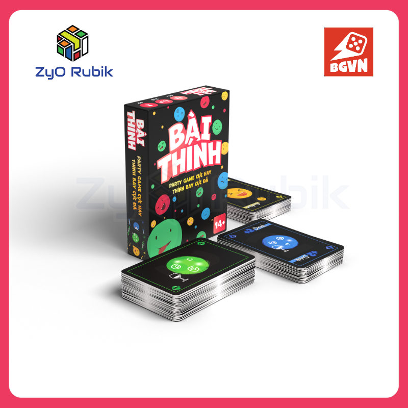 Bộ bài Board Game Thính Conan Phiên Bản Break Time Hài Hước Chơi Cùng Nhóm Bạn- Zyo Rubikụch