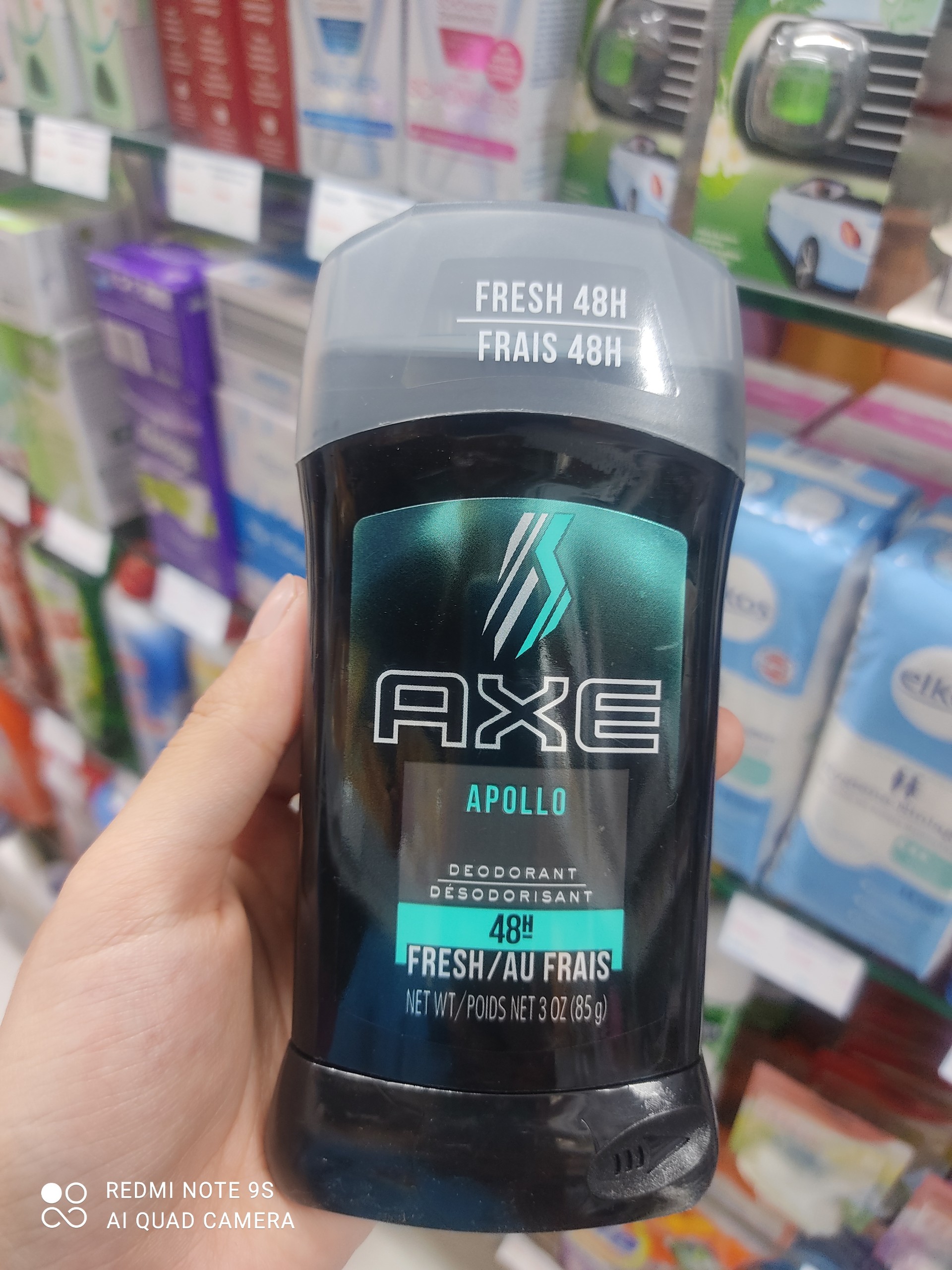 Lăn Khử Mùi Nam Axe Apollo Presh Usa 85G ( Nhập Từ Mỹ)