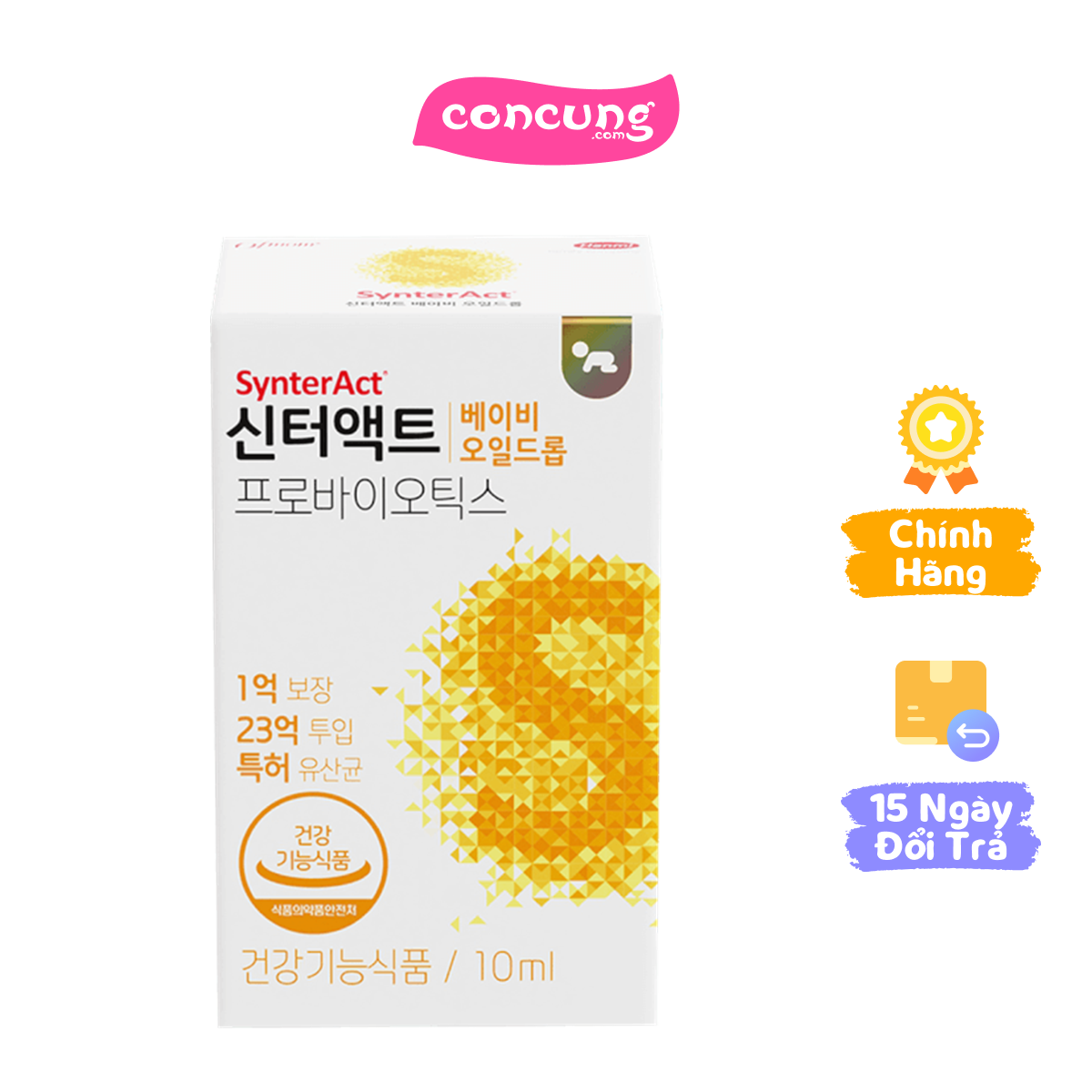 Men vi sinh Synteract Baby Drops Oil 10mL