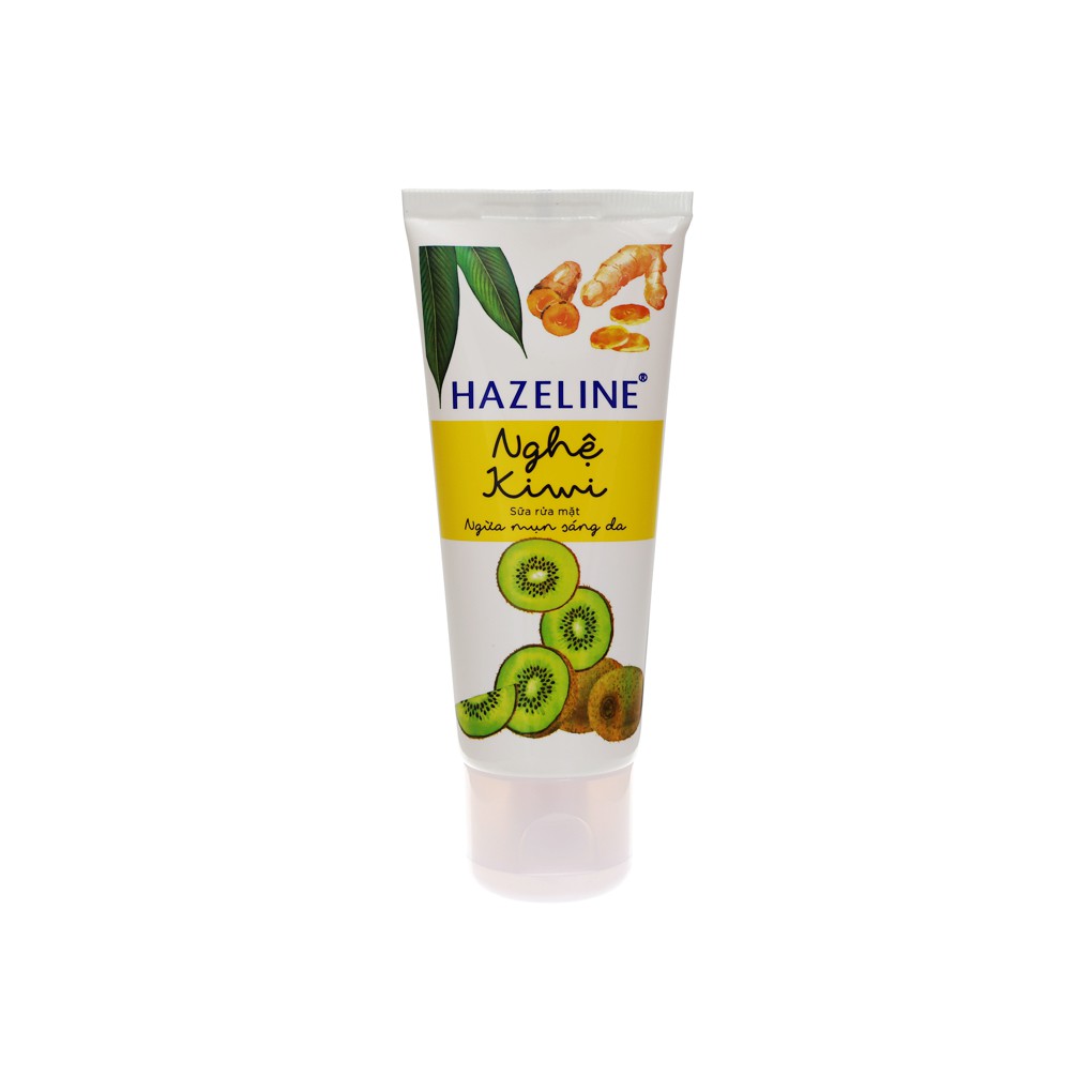 [HCM]Sữa rửa mặt Hazeline nghệ kiwi 100g