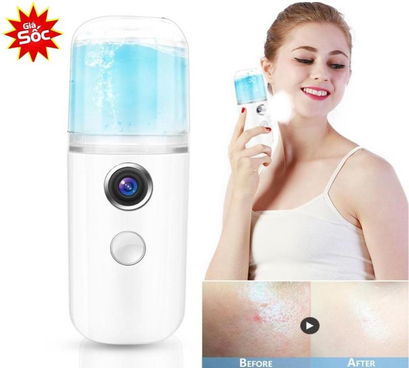 Máy Phun Sương Nano Mini Máy Xịt Khoáng Nano Mini Dưỡng Da Tạo Độ Ẩm Cho Da