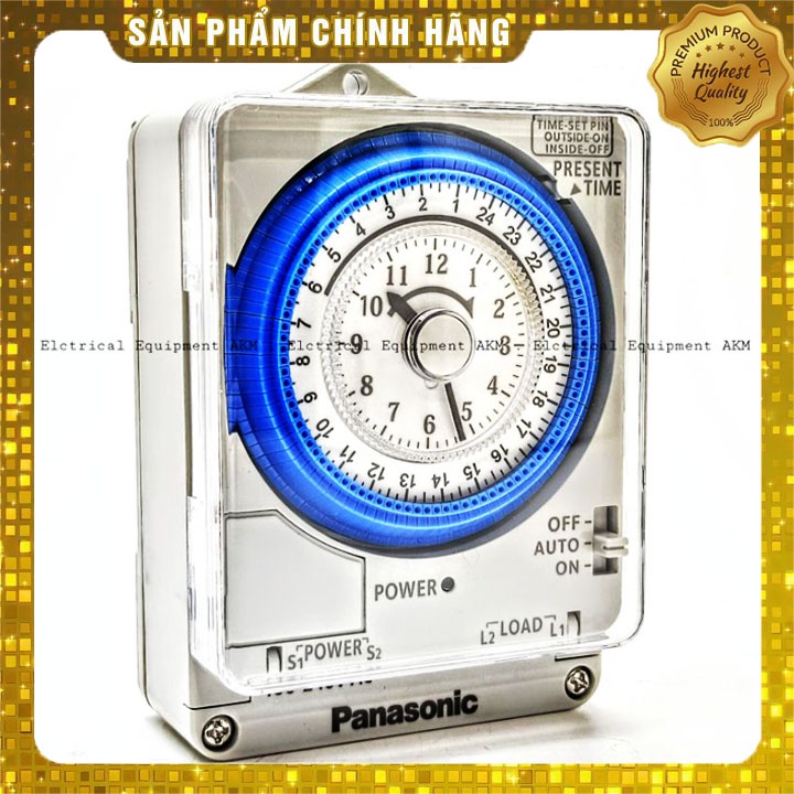 Rơ le thời gian Panasonic TB38809NE7 - timer 24h - Công tắc hẹn giờ 24h