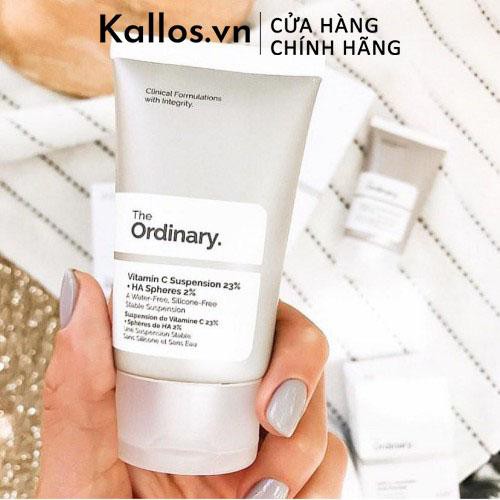 [Hcm][Tem + Bill Chính Hãng] Kem Dưỡng Trắng Da The Ordinary Vitamin C Suspension 23% + Ha Spheres 2%