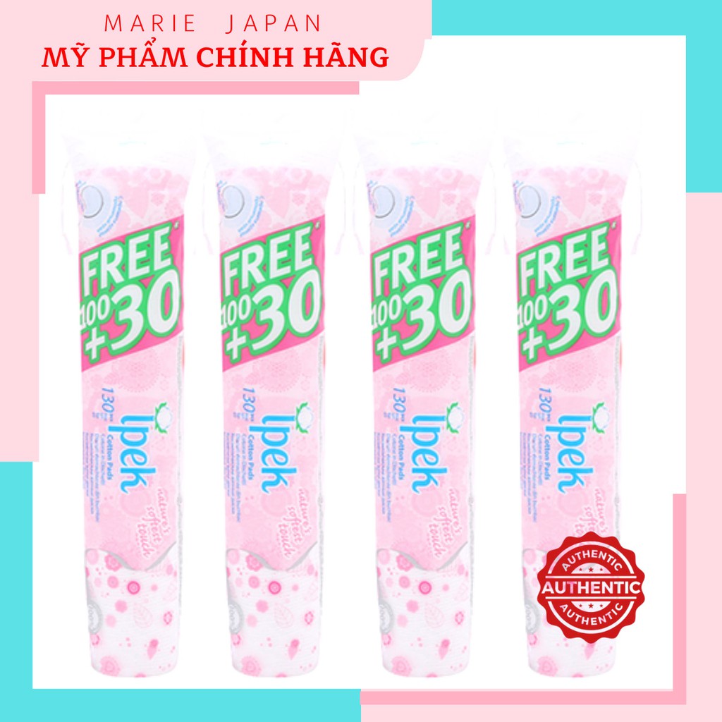 [HCM]Bông Tẩy Trang Ipek Thổ Nhĩ Kỳ 130 Miếng