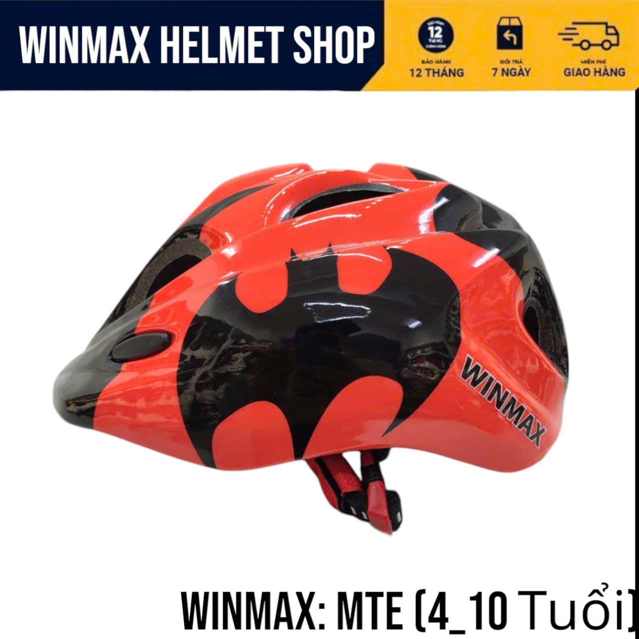 Mũ Bảo Hiểm Xe Đạp Trẻ Em Từ 4 Tuổi Đến 10 Tuổi