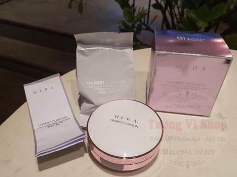 PHẤN NƯỚC HERA TẶNG KÈM LÕI SƠ CUA