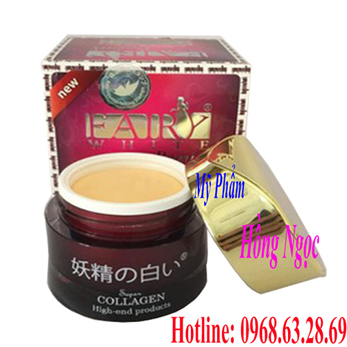 Fairy White - Beauty Cream Nhật Kem Dưỡng Trắng Da 12 Tác Dụng 30G ( Tặng Mặt Nạ Dưỡng Da Trái Cây )