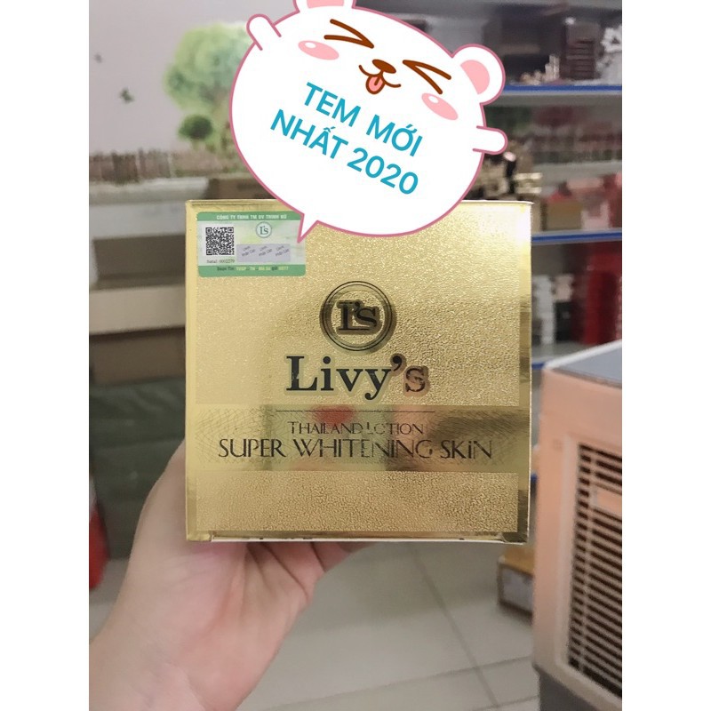 [HCM][Chính hãng] Kem Body Whitening Livys Thái Lan (Nhiều màu)