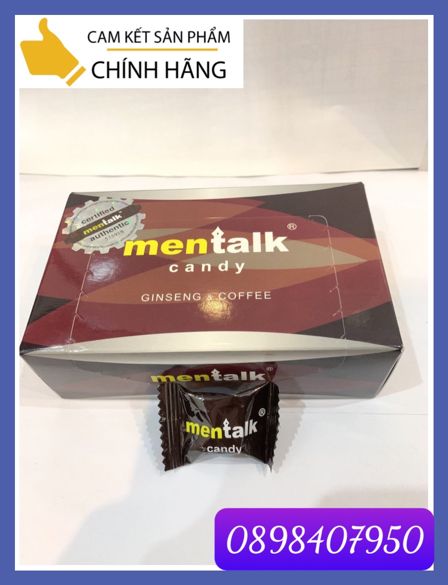 [Hcm]5 Viên Mentalk [Chuẩn Auth Date 2024] Kẹo Sâm Hamer Candy Mentalk Thế Hệ Mới Tăng Cường Sinh Lí Nam Giới - Chính Hãng Từ Mỹ