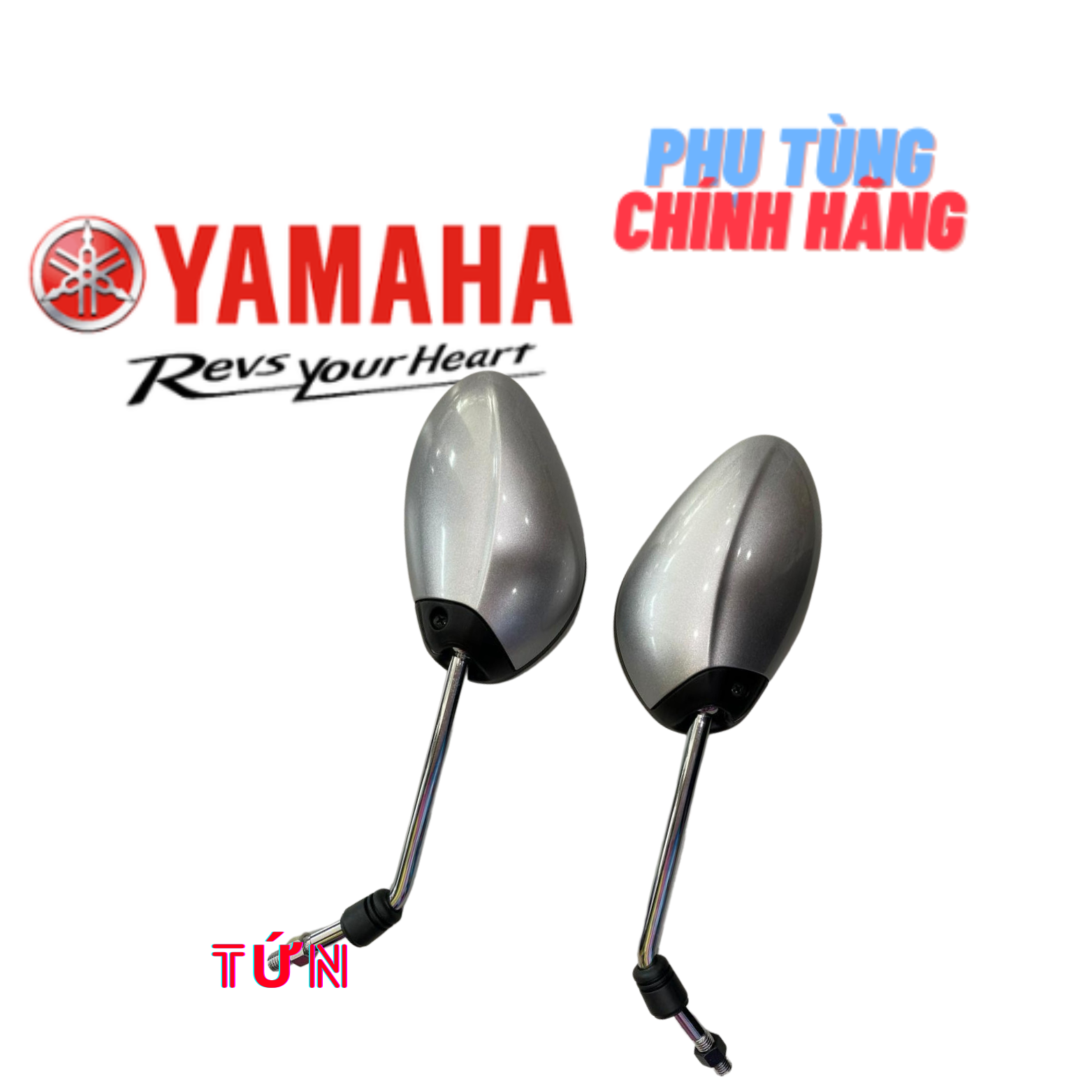 gương chiếu hậu kính xe máy nozza grande chính hãng YAMAHA