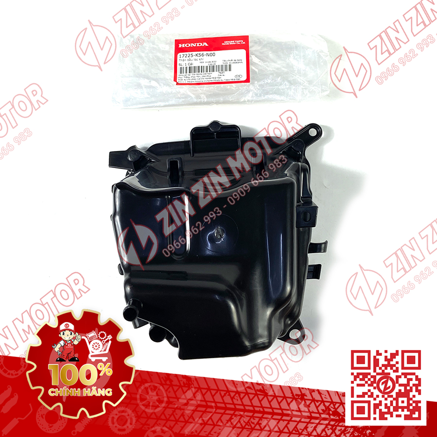 Pô E  Bộ Hộp Lọc Gió Winner V1  RS150 V1 V2  Sonic 150R K56 Chính Hãng