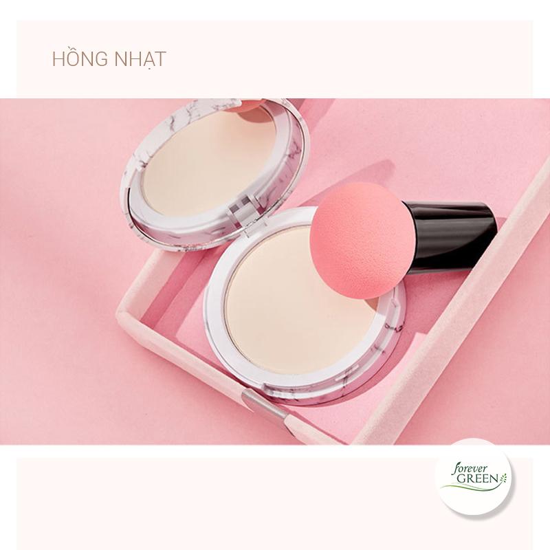 Mút Dặm Kem Nền Hình Cây Nấm Có Tay Cầm Maycreate MC052