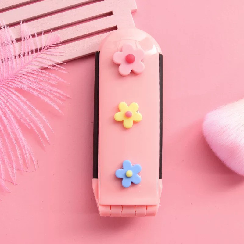 [HCM]Bộ Gương Lược Chải Tóc Nhựa Dẽo Chống Trượt Đủ Họa Tiết