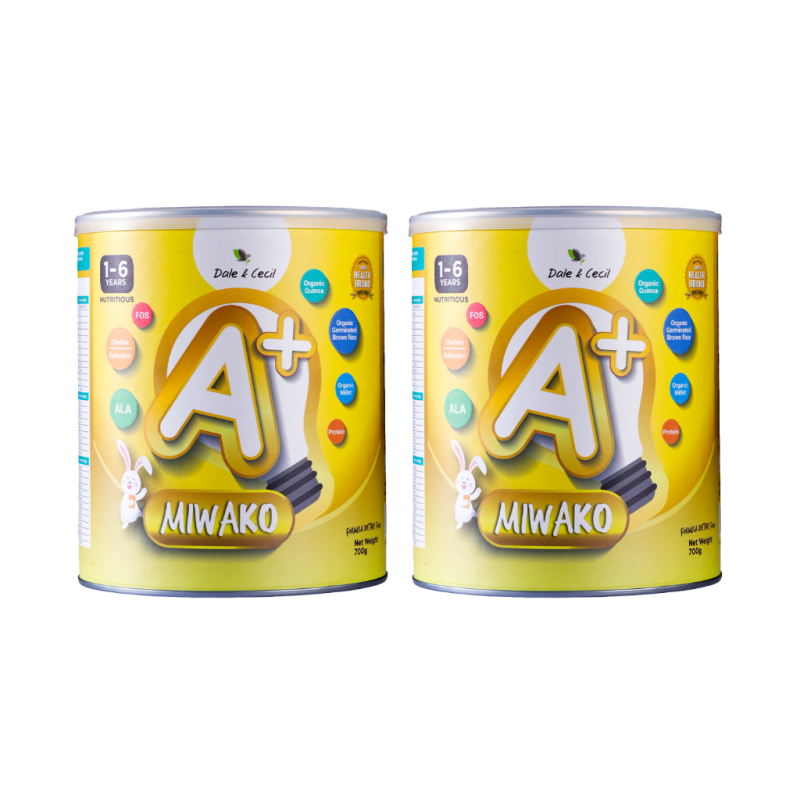 Sữa Miwako A+ Hộp 400g Vị Vani Nhập Khẩu Malaysia Sữa Hạt Sữa Cho Bé Dị Ứng Đạm Sữa Bò - Hỗ trợ phát triển chiều cao và trí thông minh cho trẻ - Nhà sách Montessori