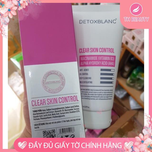 [HCM][Chính hãng] Sữa rửa mặt Detox Blanc [2]