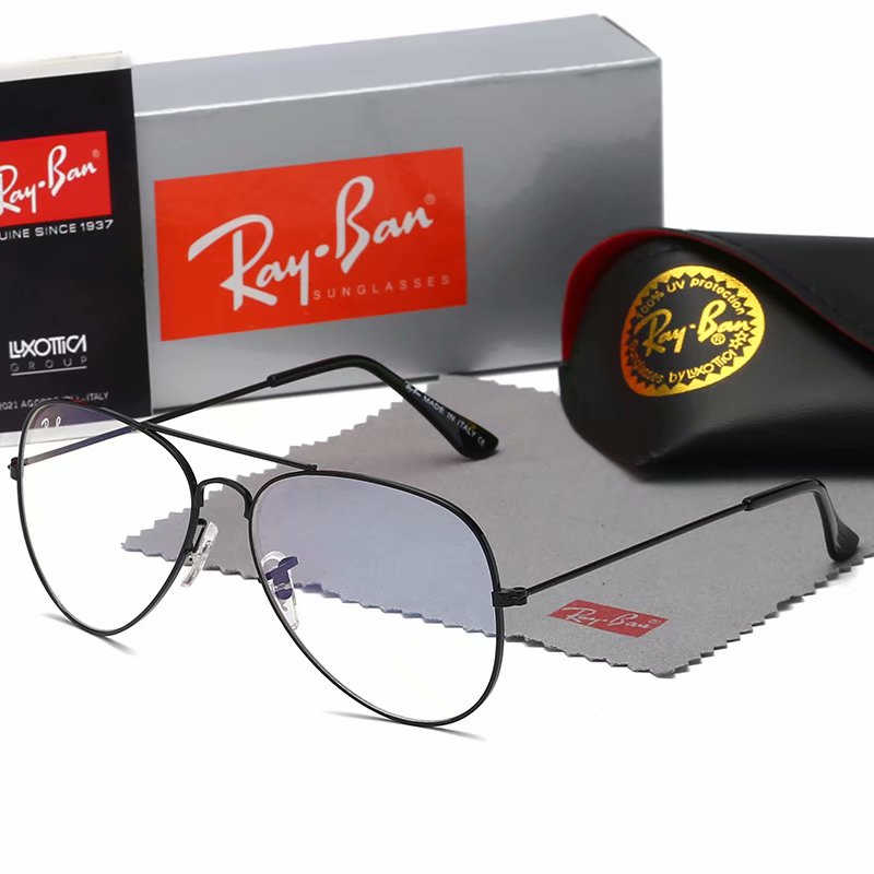 Ray-ban glasses Thời trang RAY BAN nam nữ kính râm gương Vintage hàng không thí điểm kính râm Kính phân cực bán kính râm thể thao rayban sunglasses RB3025