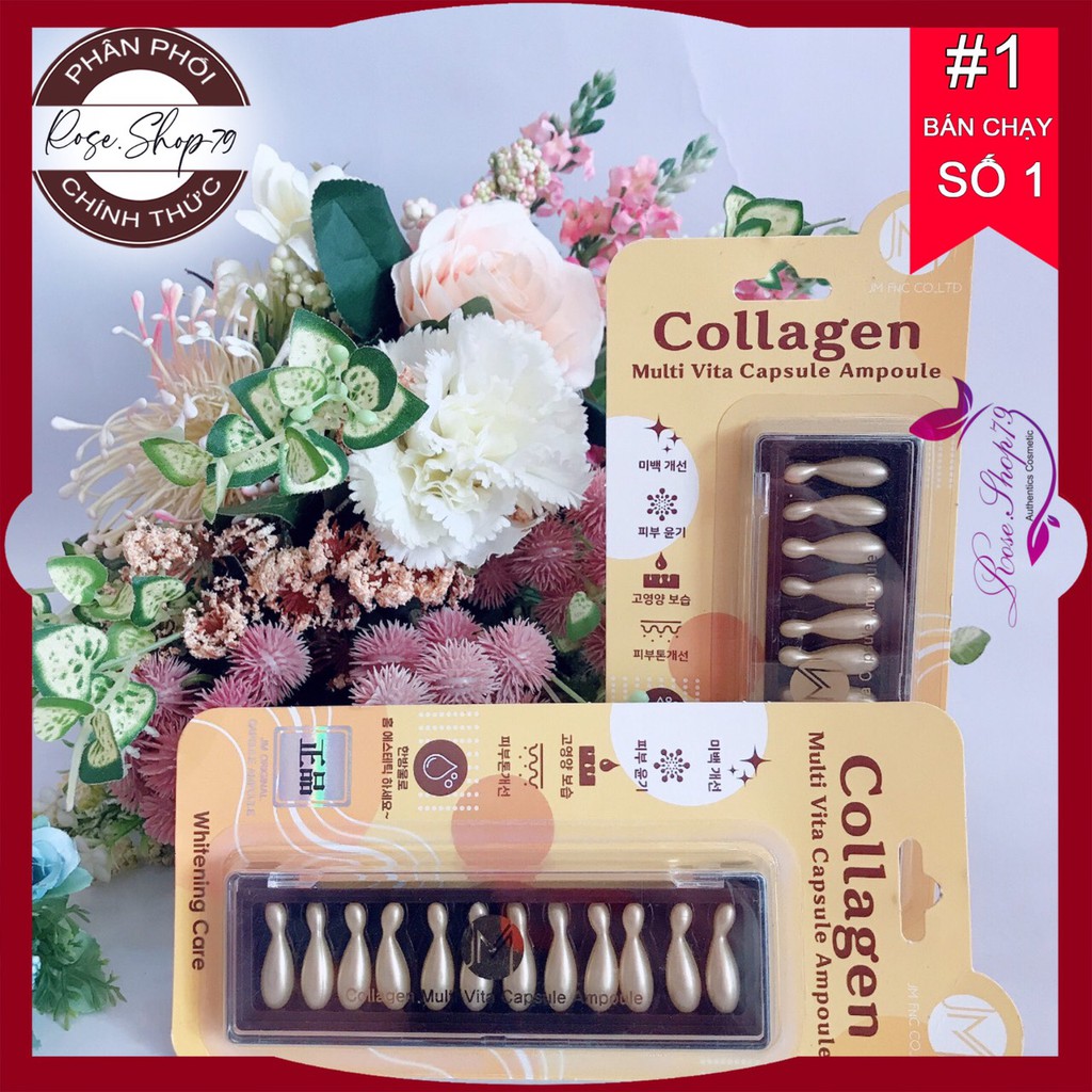 Vỉ 12V Serum Collagen tươi Hàn Quốc