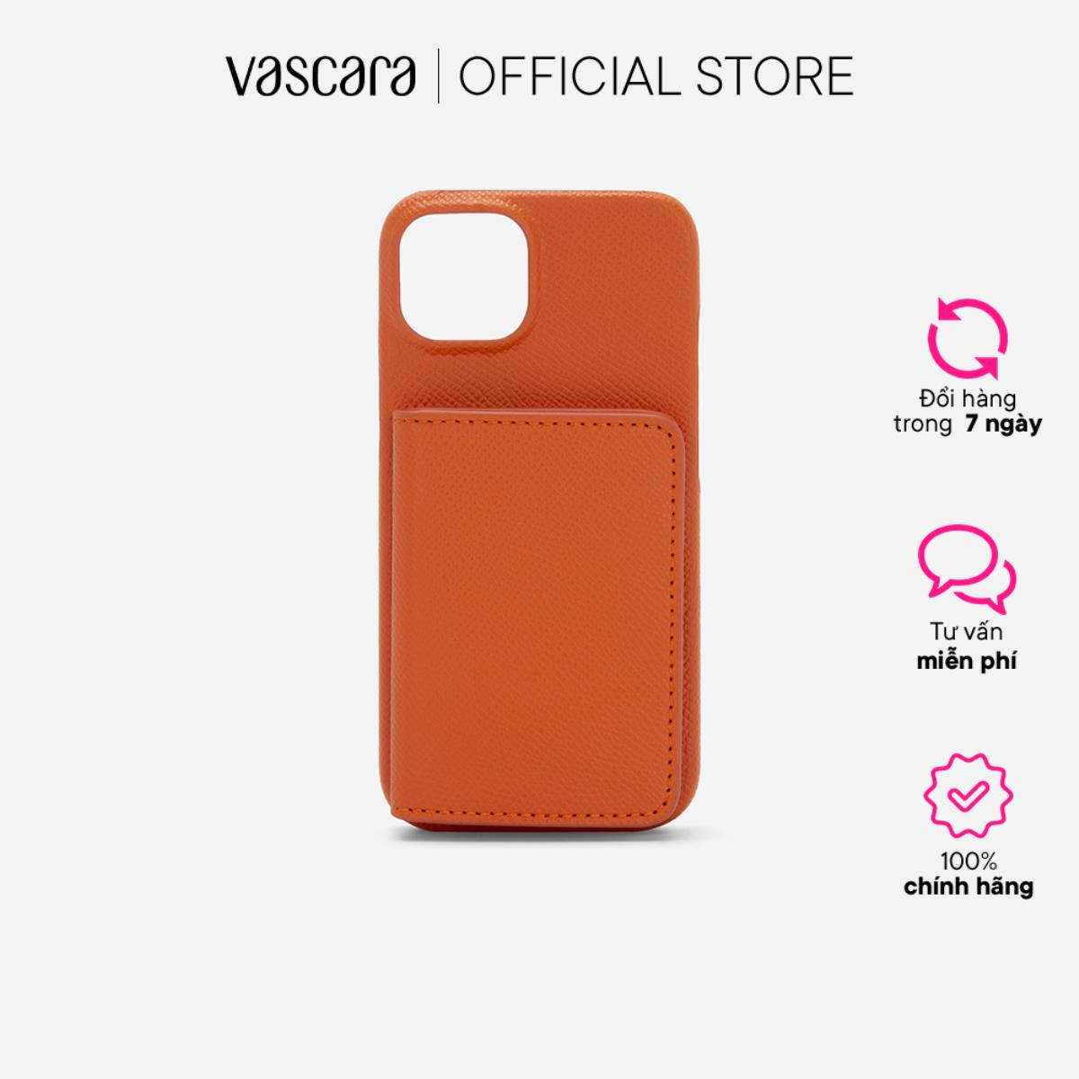 [Voucher 50K | Duy Nhất 15.04] Vascara Ốp lưng điện thoại iPhone 14 Phối Ví Mini Đựng Thẻ - IPC 1404