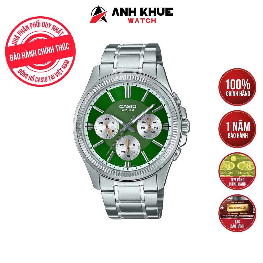 ĐỒNG HỒ CASIO MTP-1375D-3AVDF CHÍNH HÃNG