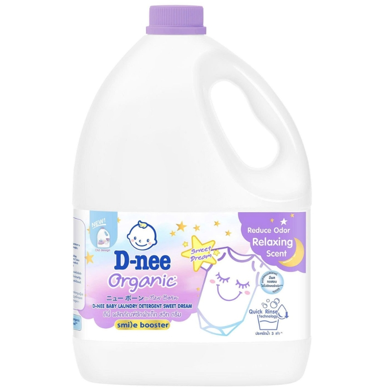 Nước Giặt Quần Áo Em Bé Dnee 3L Nước Giặt Xả 2.8L Thơm Nhẹ Dịu An Toàn Cho Làn Da Trẻ Em - Bibo Mart