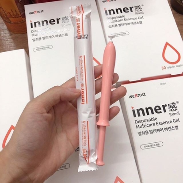 Gel Phụ Khoa Inner hàng chuẩn Hàn [Hộp lớn 60 cây]