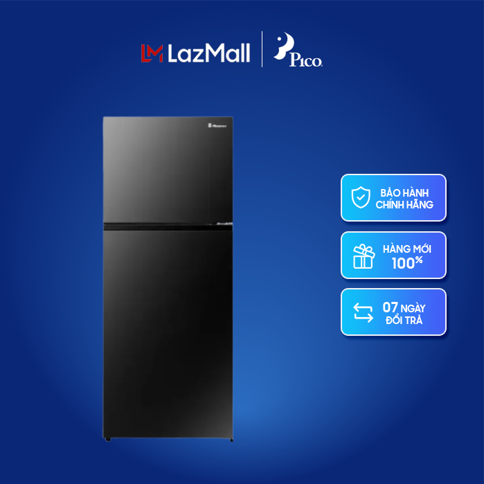 Tủ lạnh Hisense RT549N4EBU 424 lít, ngăn đá trên, màu đen