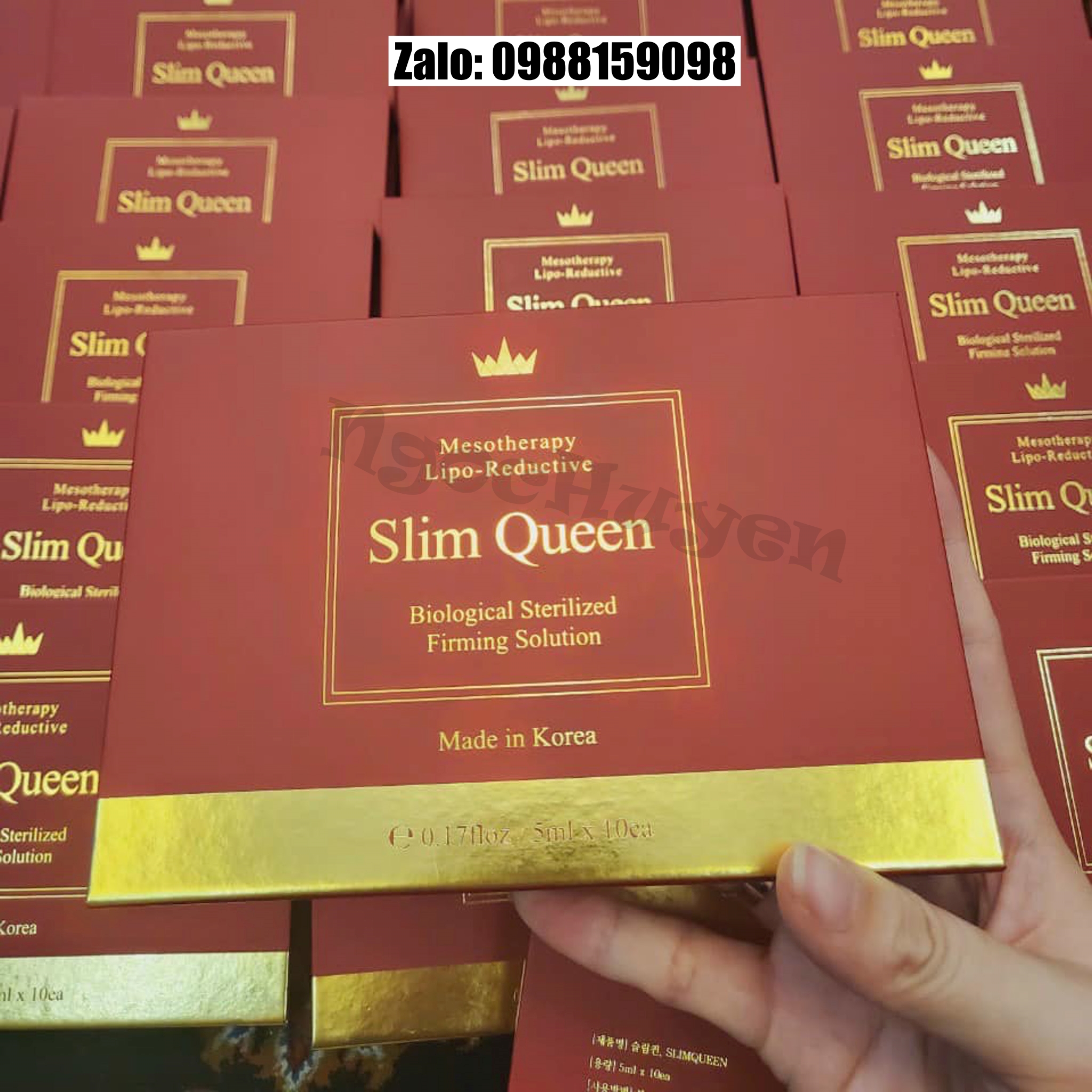 Tan mỡ Giảm béo SLIM QUEEN 1 hộp 10 lọ