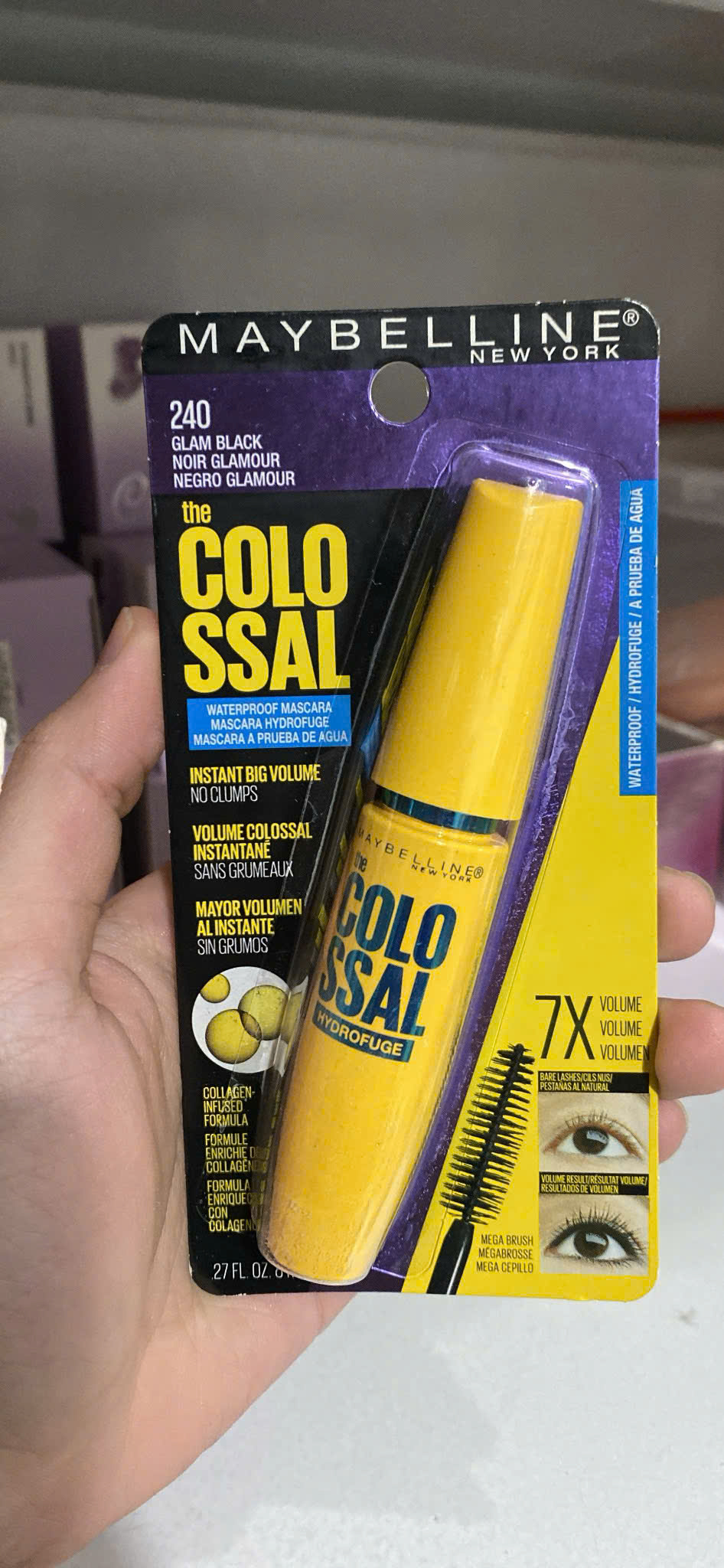 Mascara Maybeline Colosal Chuốt mi Mỹ
