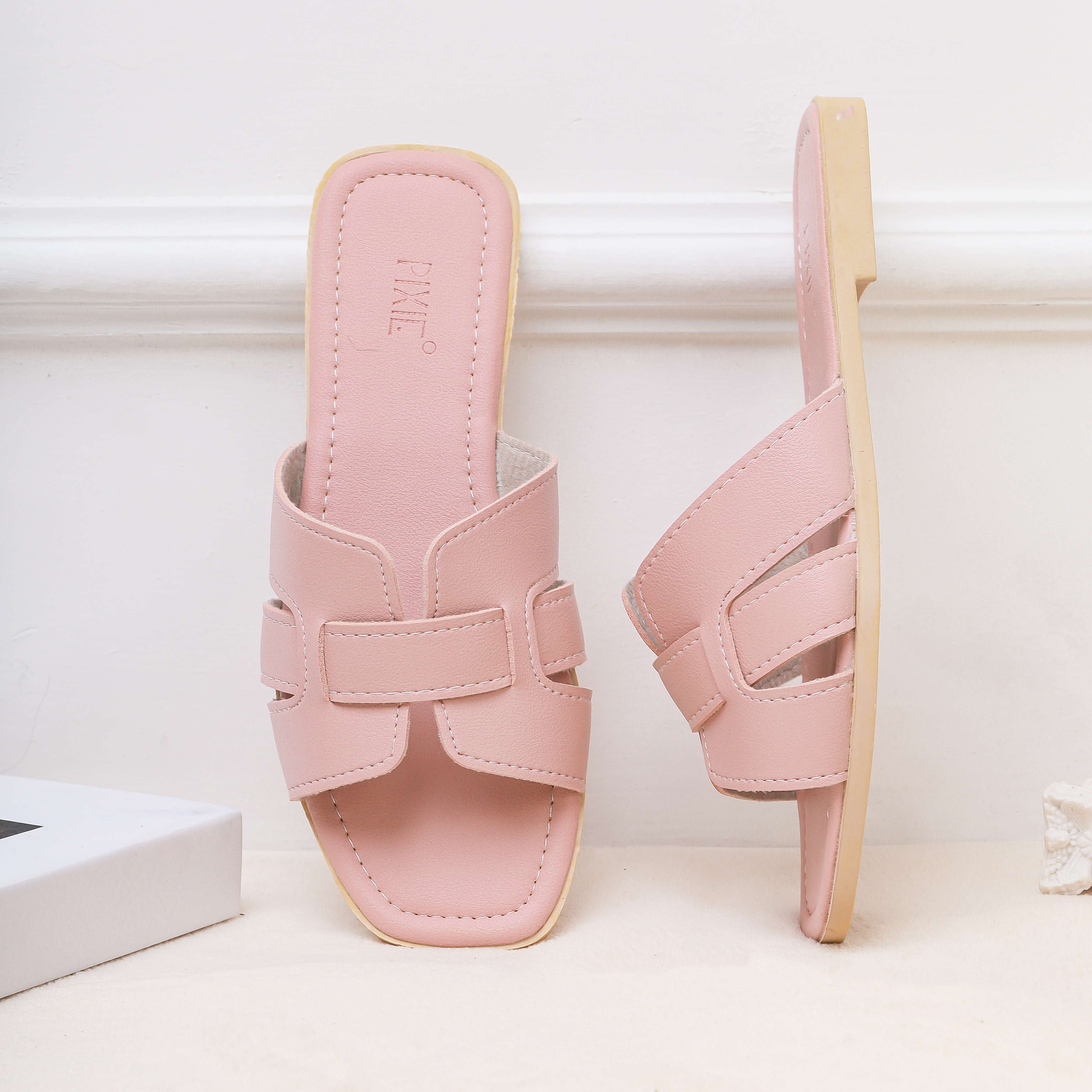 Dép Bệt Nữ Kiểu Quai Đan Chữ H Pixie E118