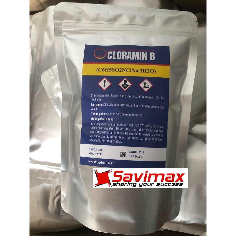 Bột Chloramine B (Cloramin B) khử trùng diệt khuẩn (chuyên cung cấp sỉ lẻ)