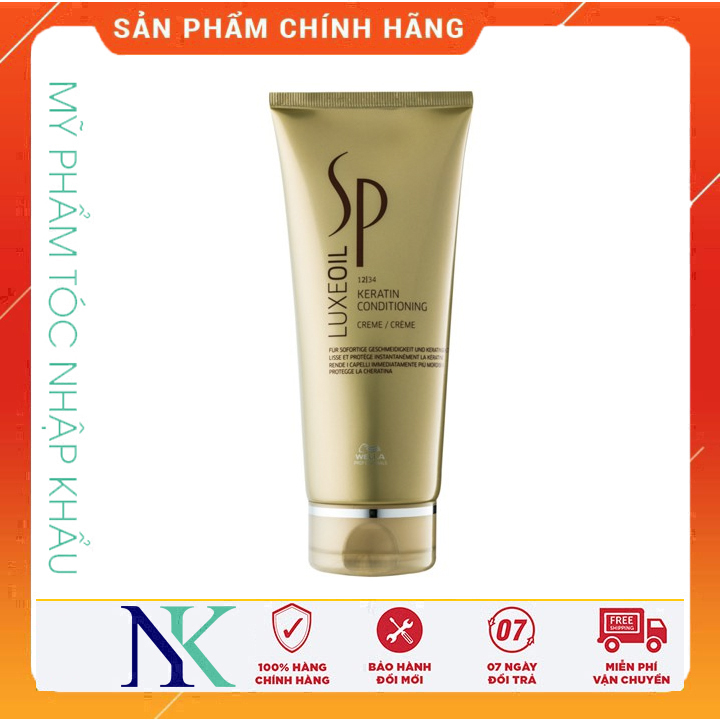 [Hcm]Dầu Xã Sp Luxe Oil Keratin Protect Phục Hồi Tóc 200Ml